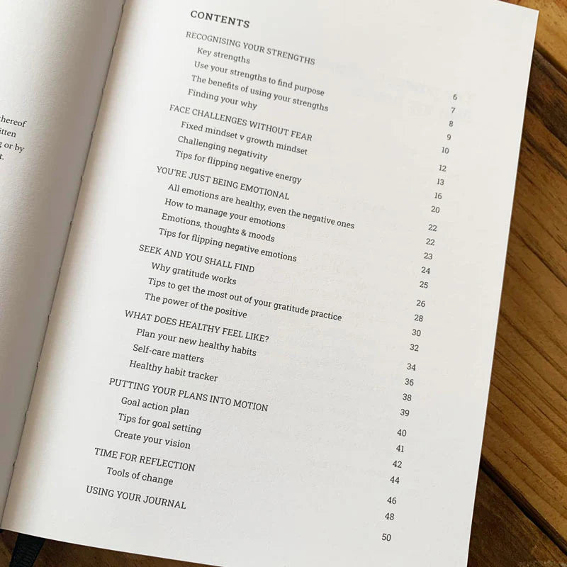 Mindset & Gratitude Journal