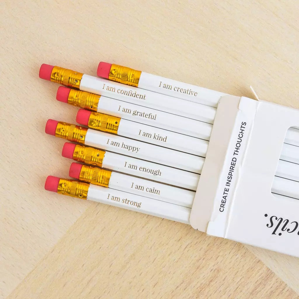 Positive Affirmation Pencils
